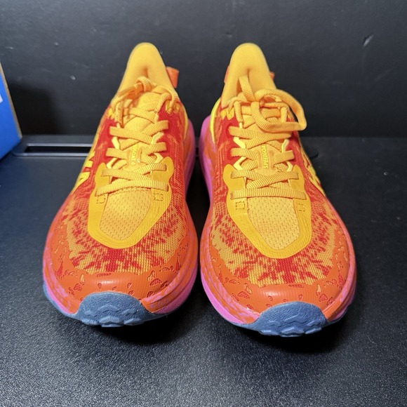 Hoka One One Speedgoat 6 Shoes Sherbet Beet Root orange Womens Sz 6 B Sneakers - Picture 8 of 16